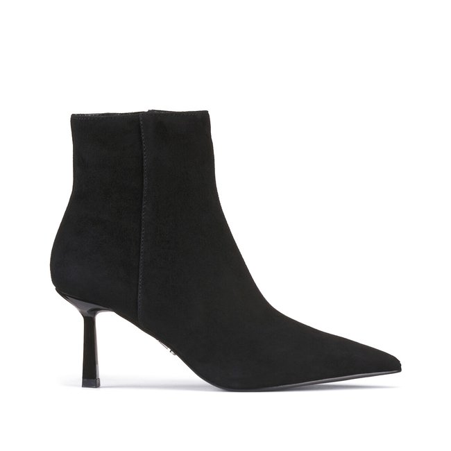 Sabine stiletto ankle boots with pointed toe in suede black Steve Madden La Redoute