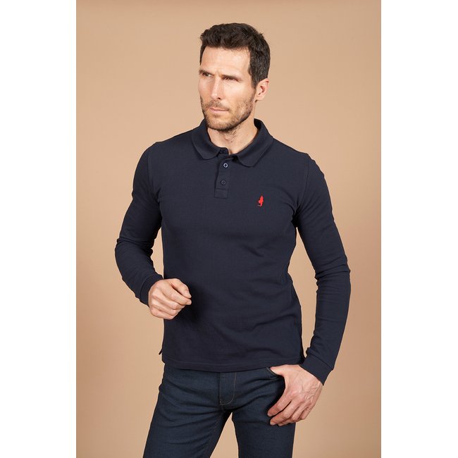 Polo uni manches longues - MCS
