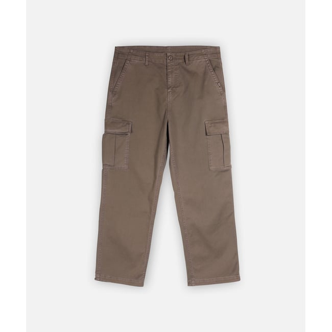 Pantalon cargo CARGO deep brown <span itemprop=