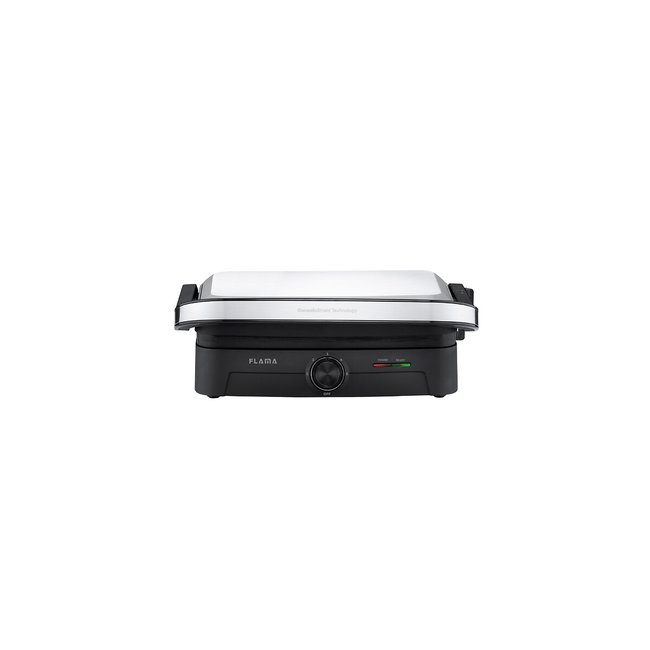 Grelhador Elétrico de Placas Inox HeatEasy 1500W 4422FL, FLAMA inox <span itemprop=
