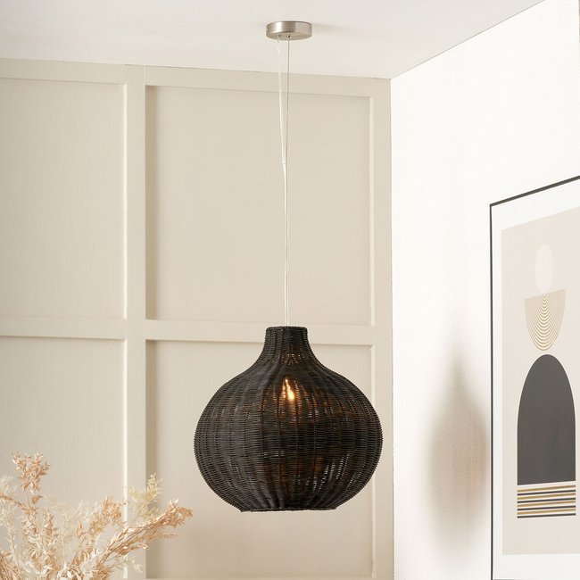 Rattan Drop Pendant Light - ÉDITÉ
