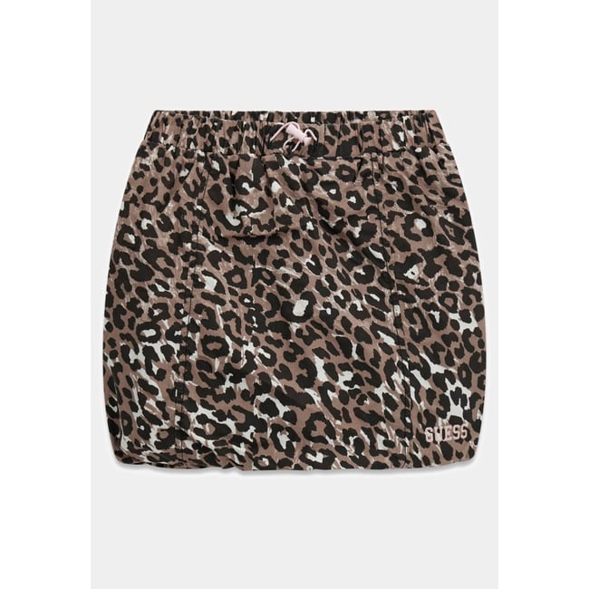 Mini-Jupe Ballon À Imprimé Animal animalier <span itemprop=