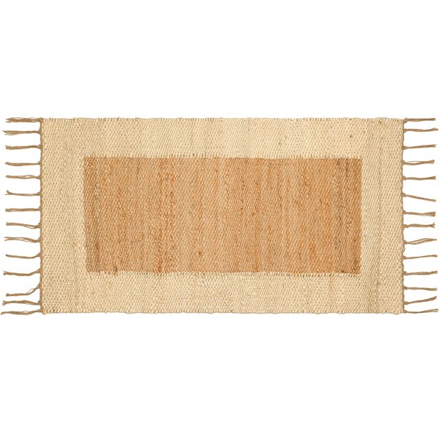 Descente de lit tissé plat BALIKO Couleur beige <span itemprop=