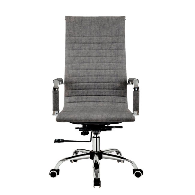 Fauteuil de bureau en simili polyuréthane, Executive Couleur gris <span itemprop=