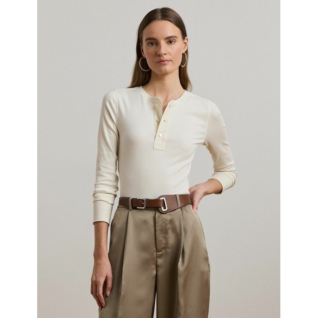 Jersey de manga larga crudo <span itemprop=