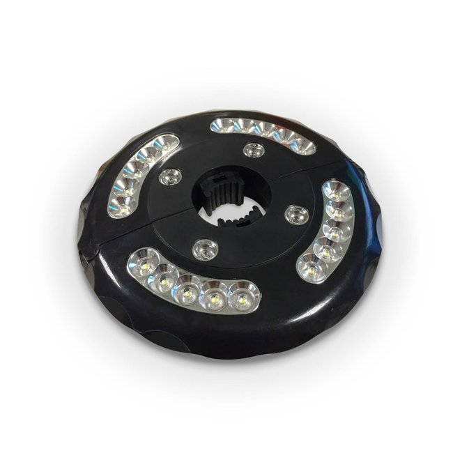 Lampe LED pour parasol déporté LAMPE LED noir <span itemprop=