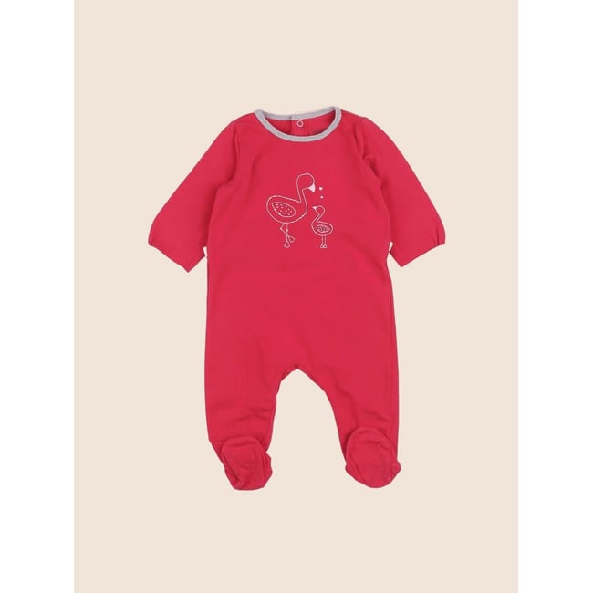 Pyjama coton - Très bon état rose <span itemprop=