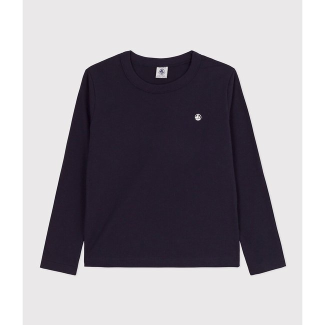 Oberteil in Shirtform, lange Ärmel marine <span itemprop=