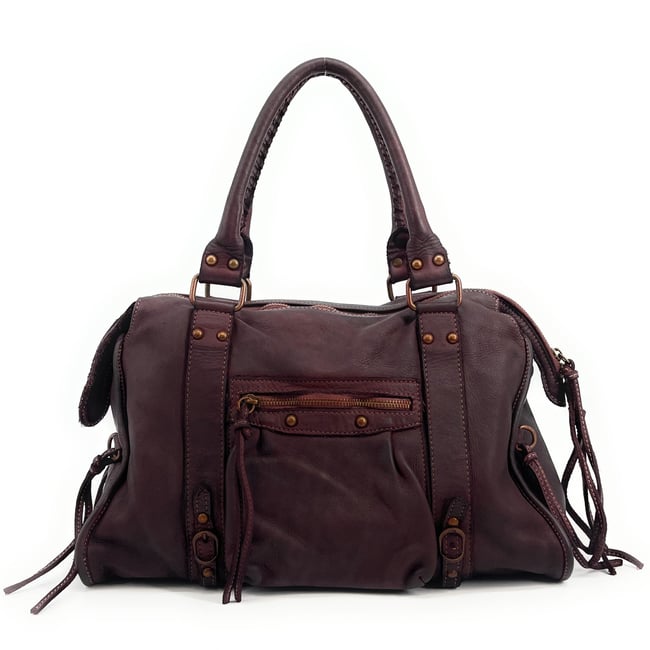 Sac à Main En Cuir Italien - Plusieurs Coloris - Absolument Neuf, Jamais Porté
