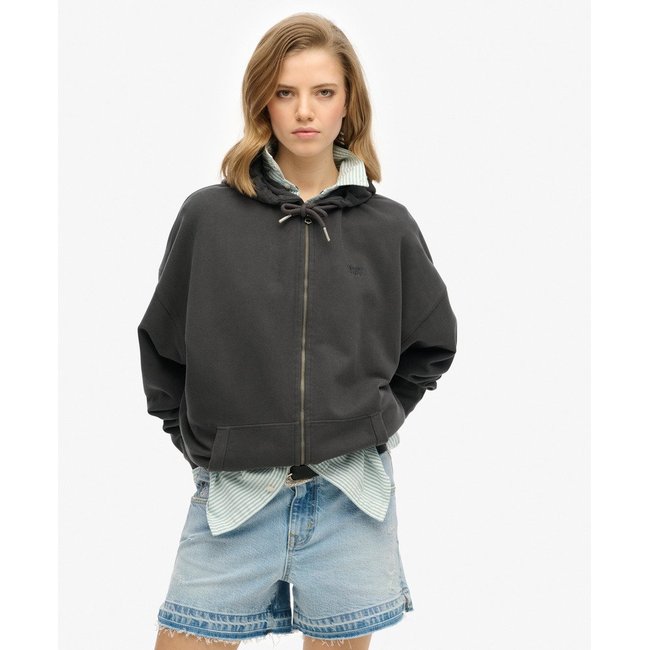 Sweat à capuche zippé Studios - SUPERDRY