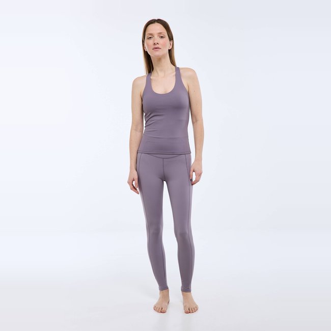 Legging de uni avec détail résille shark <span itemprop=