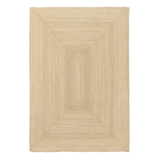 Tapis intérieur rectangulaire  PADMA Couleur naturel <span itemprop=