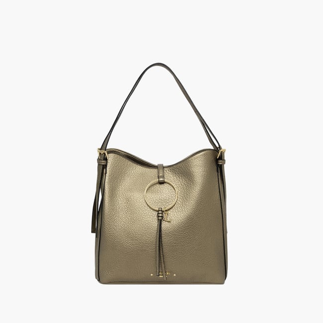 Sac shopper  Tatjana bronze,doré <span itemprop=