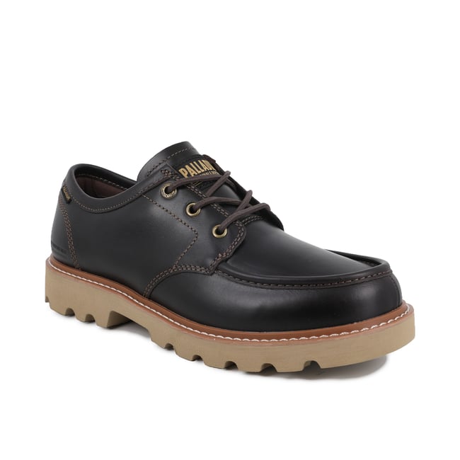 Boots en cuir TROOPERLITE LOAFER marron-pinecone <span itemprop=