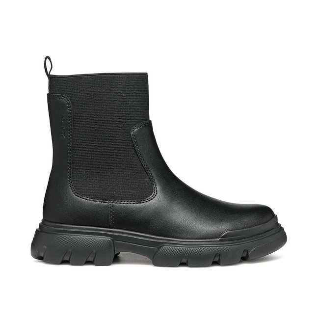 Bottines chelsea respirantes Junette noir <span itemprop=