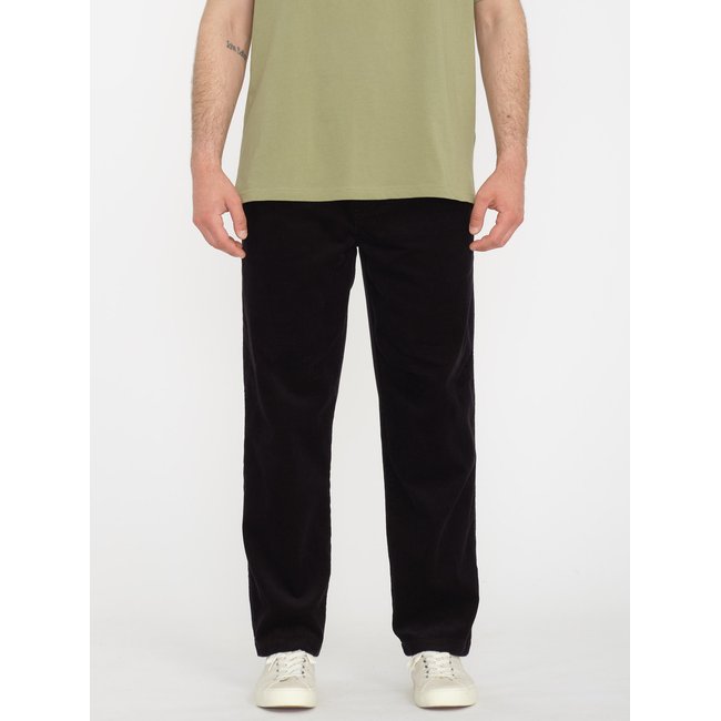 Pantalon Chino PSYCHSTONE ELASTICATED WAIST black <span itemprop=