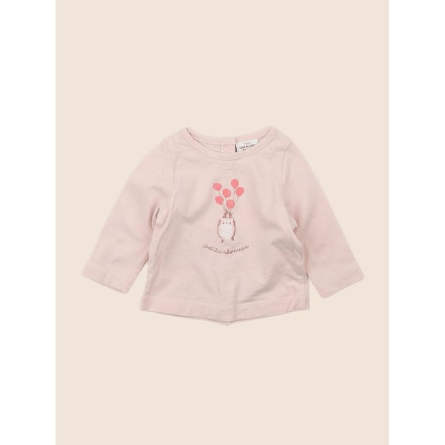Tee-shirt - Très bon état rose <span itemprop=