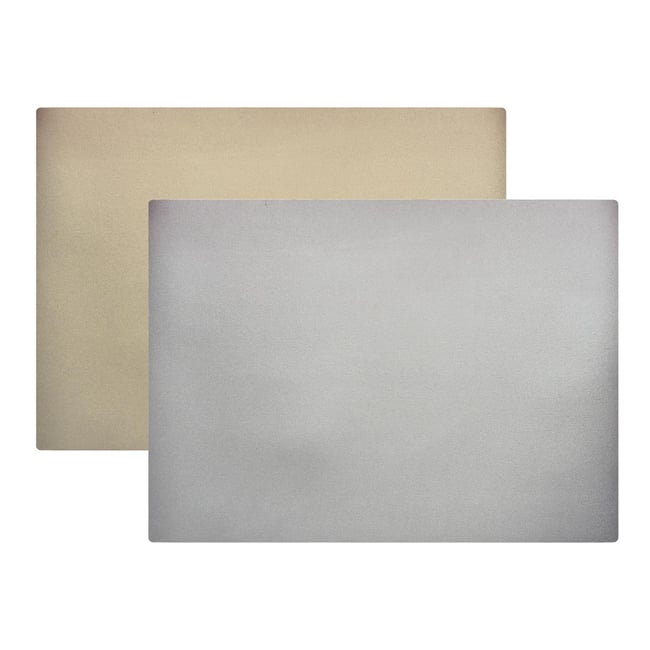 Set de table Duo recto/verso or/argent <span itemprop=