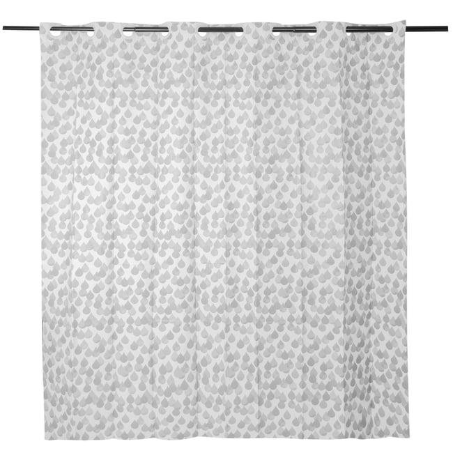 Rideau de douche en PEVA, EASY gris <span itemprop=