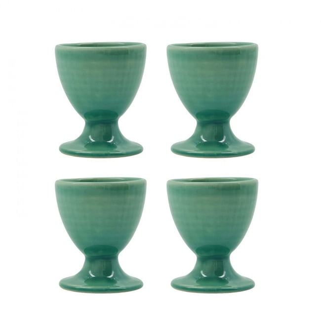 Lot de 4 coquetiers Diva Couleur vert <span itemprop=