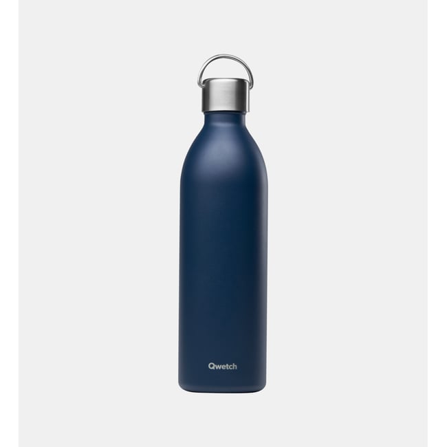Bouteille isotherme Couleur bleu marine <span itemprop=