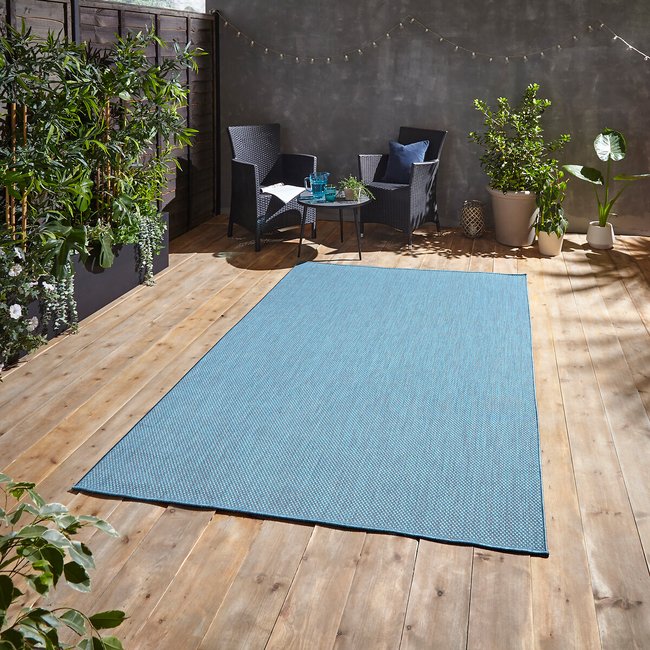 Woven Flatweave Indoor/Outdoor Rug - SO'HOME
