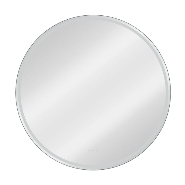 Miroir de salle de bain lumineux, REMIX Couleur chrome <span itemprop=