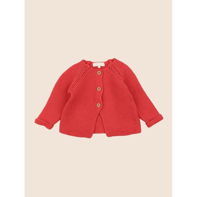 Gilet - Bon état orange, rose <span itemprop=