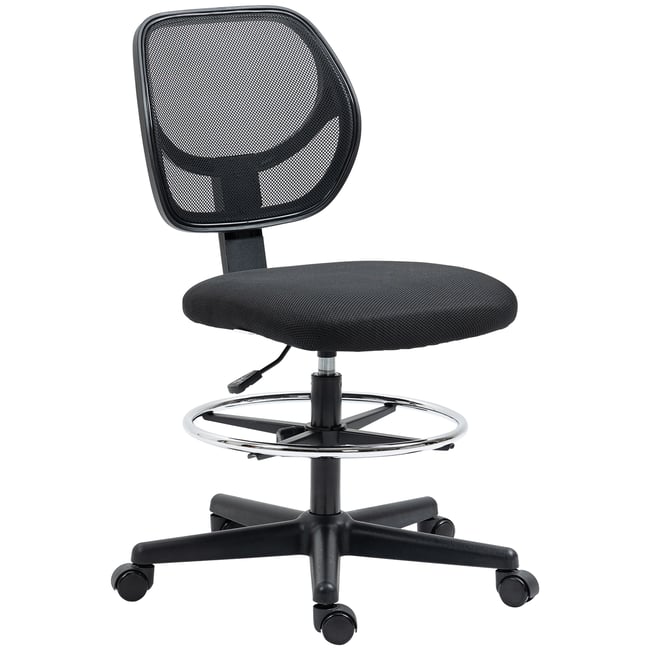 Chaise de bureau pour poste de travail debout Couleur noir <span itemprop=