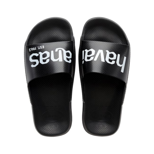 Sandales à Enfiler Slide Clas noir/blanc <span itemprop=