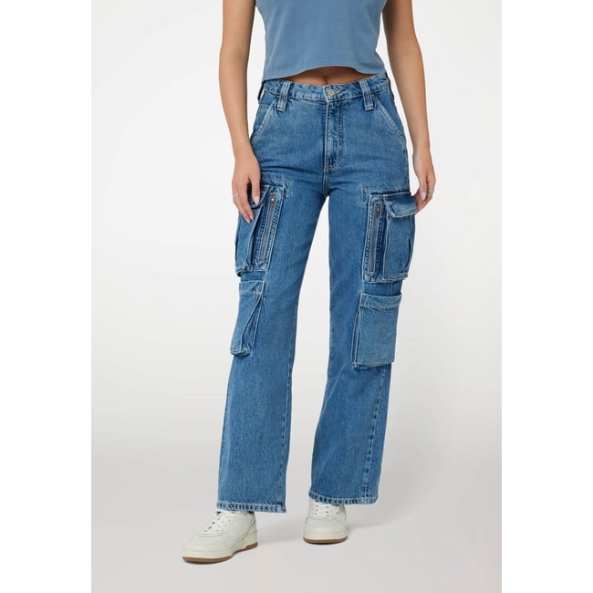 Jean Cargo Kori bleu <span itemprop=