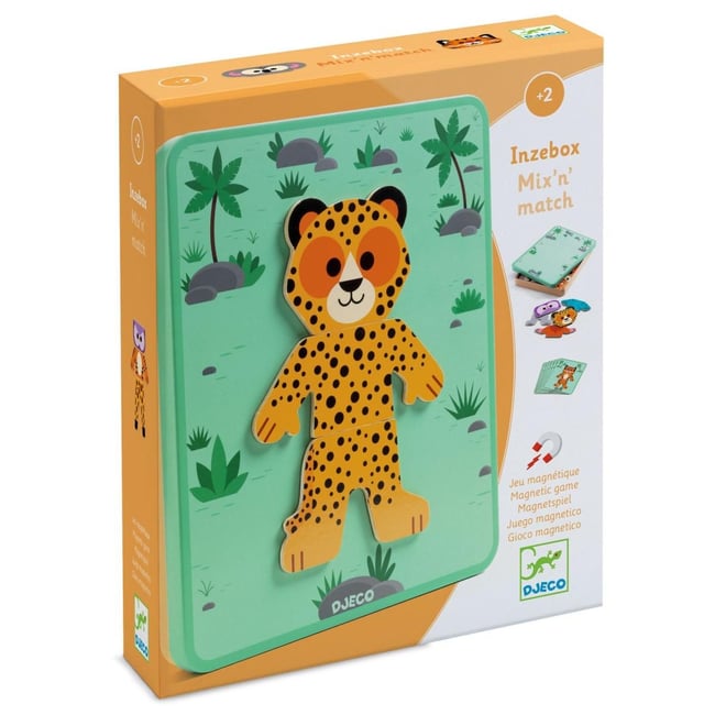 Inzebox Mix n match - puzzle magnetique - DJECO