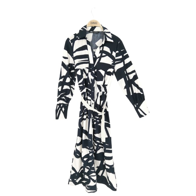 Robe Noire Zara Basic Taille M - En Acrylique Et Polyester - Très Bon état Occasion
