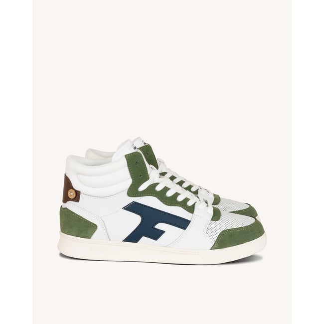 Baskets cuir HAZEL MID - FAGUO