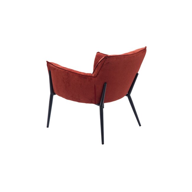 Fauteuil de salon en velours chenille - BRIT - AMADEUS