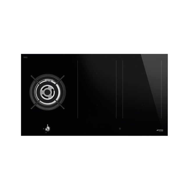 Plaque mixte induction gaz PM3953D - SMEG
