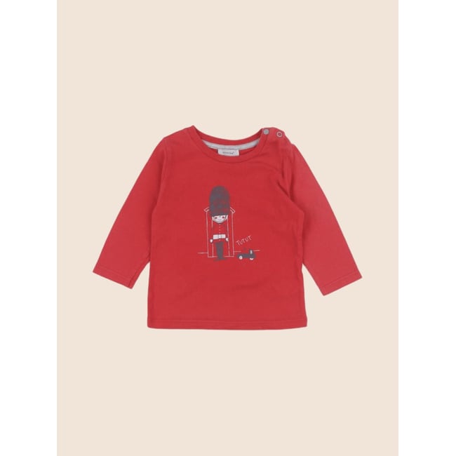 Tee-shirt - Très bon état rouge <span itemprop=
