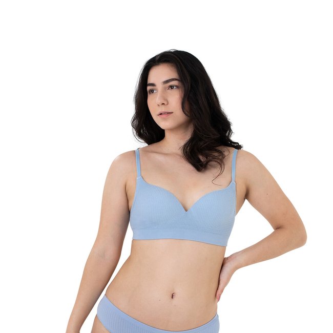 Sujetador espalda de encaje Lottie azul <span itemprop=