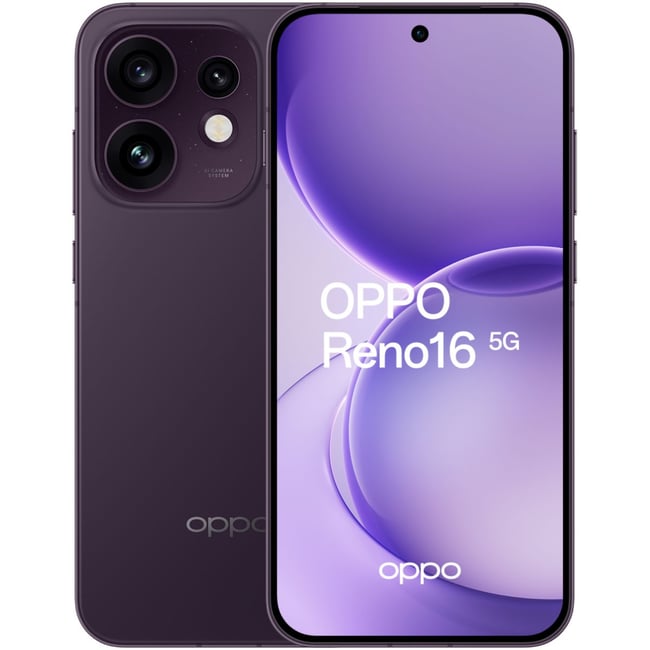 Smartphone Reno 16 512Go Noir Violet 5G - OPPO