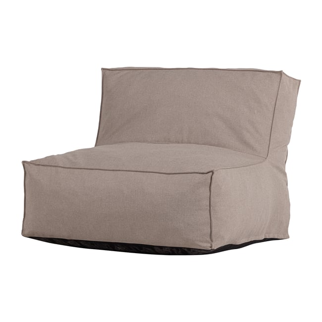 Fauteuil de jardin en tissu d’extérieur VELORA sable <span itemprop=