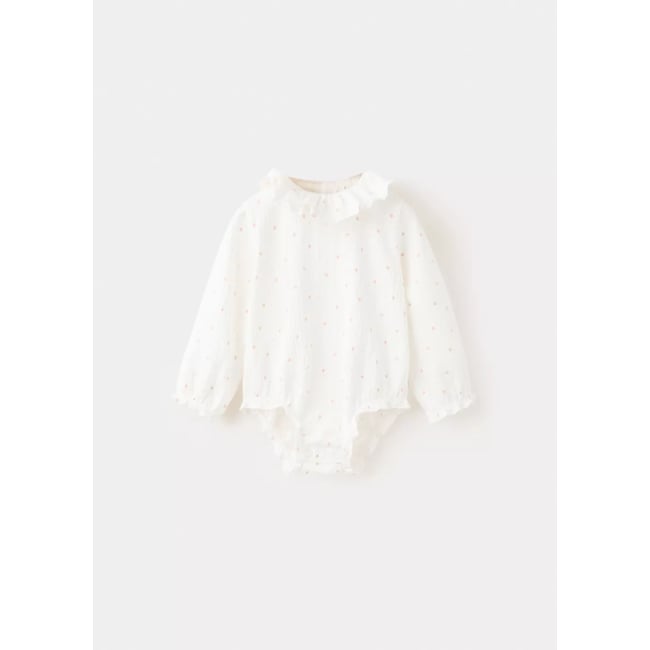 Body col Claudine blanc cassé <span itemprop=