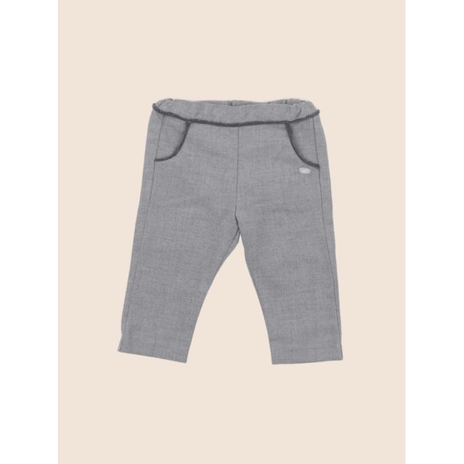 Pantalon - Bon état gris <span itemprop=