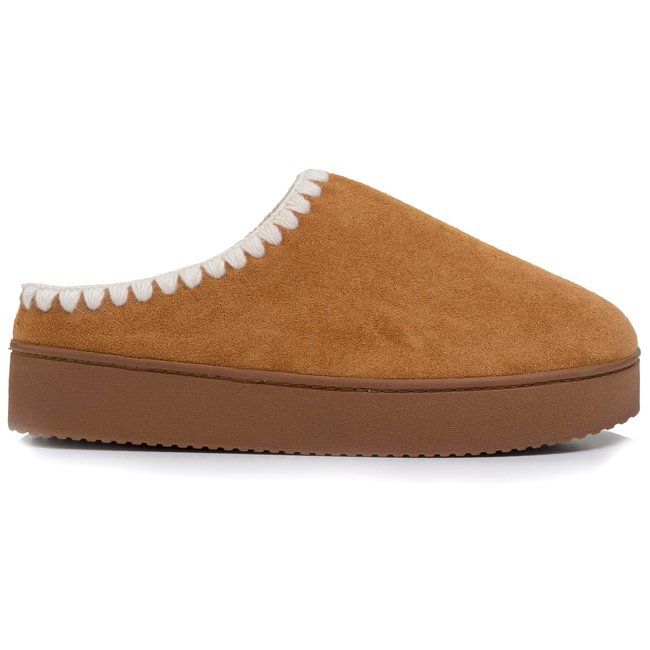 Chaussons Mules à talon compensé de 3,5 cm, très confortables - ISOTONER