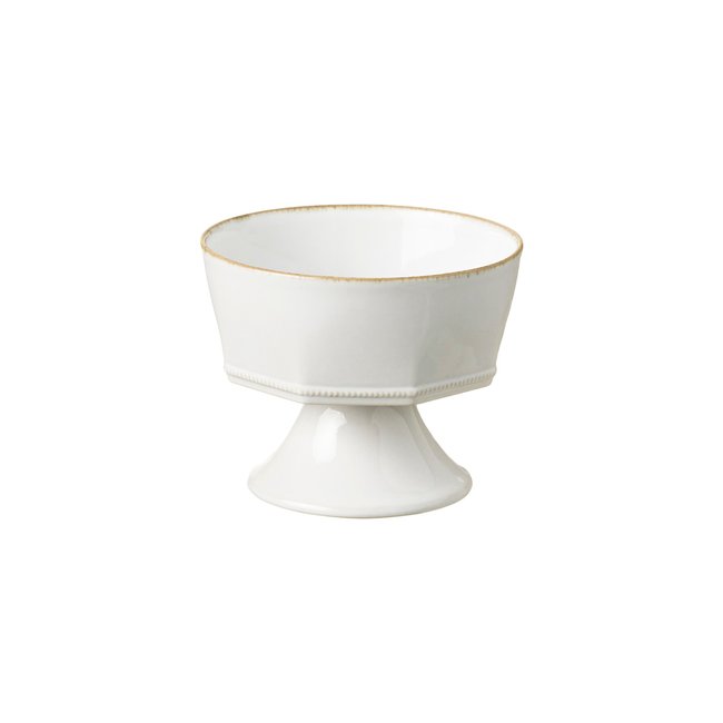 Bol avec pied 16 LUZIA Couleur blanc <span itemprop=