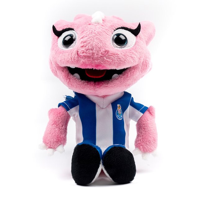 Peluche Viena 20cm, FC Porto rosa <span itemprop=