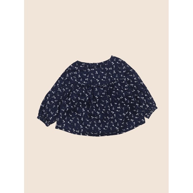 Blouse - Très bon état bleu <span itemprop=
