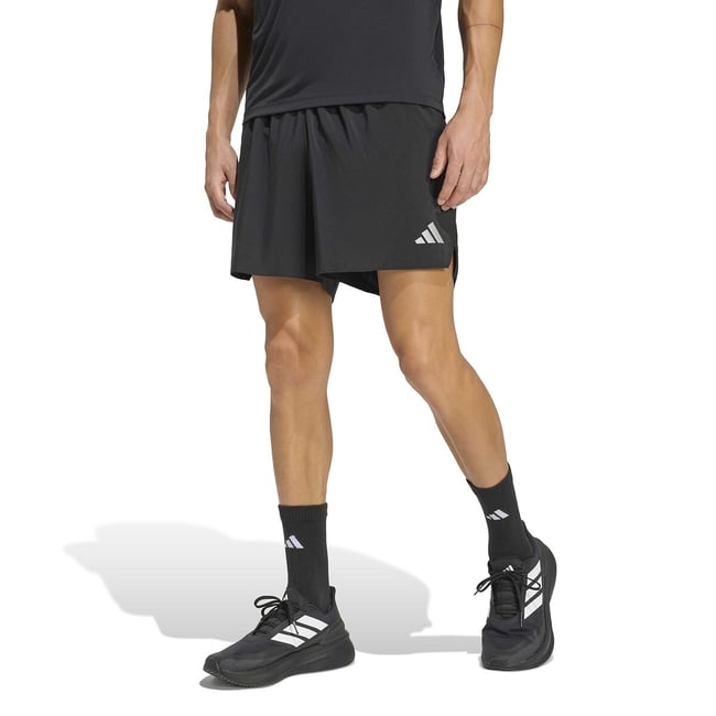 Short de running, ADI365 ESSENTIALS noir <span itemprop=