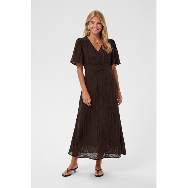 Robe marron java <span itemprop=