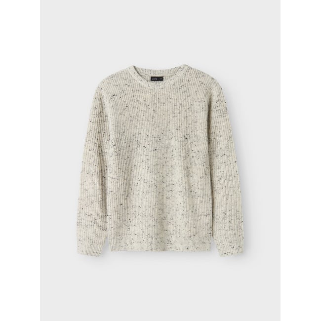 Pull En Maille oatmeal <span itemprop=