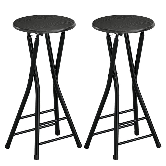 Tabouret de bar Acier Noir Couleur noir <span itemprop=